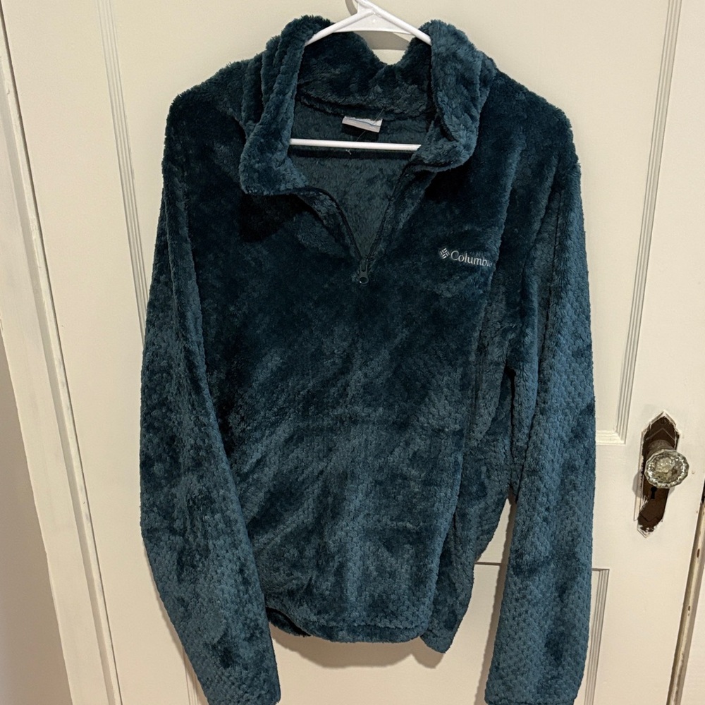 Columbia Deep Green Fleece Jacket
